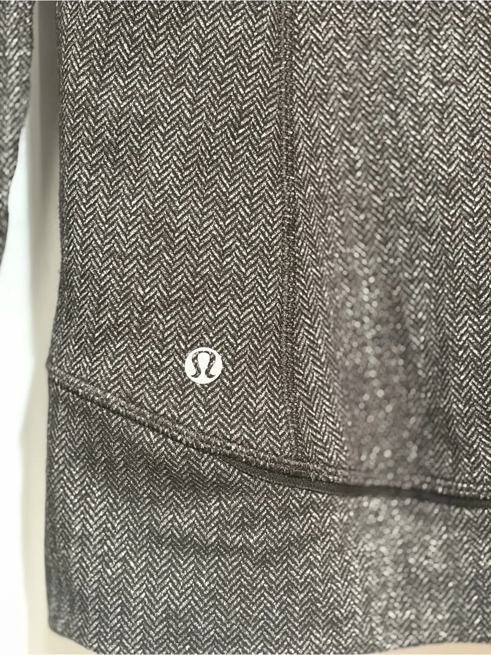 Lululemon Think Fast Pullover Herringbone